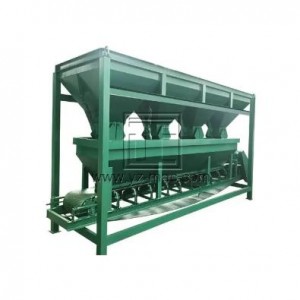 Multiplex-Hoppers-Single expende Static Organicum Compositum Fertilizer Batching Machina