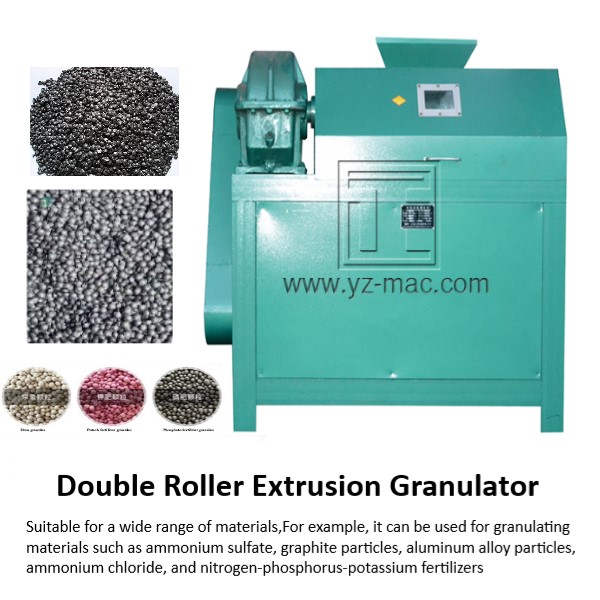 Double Roller Extrusion Granulator.